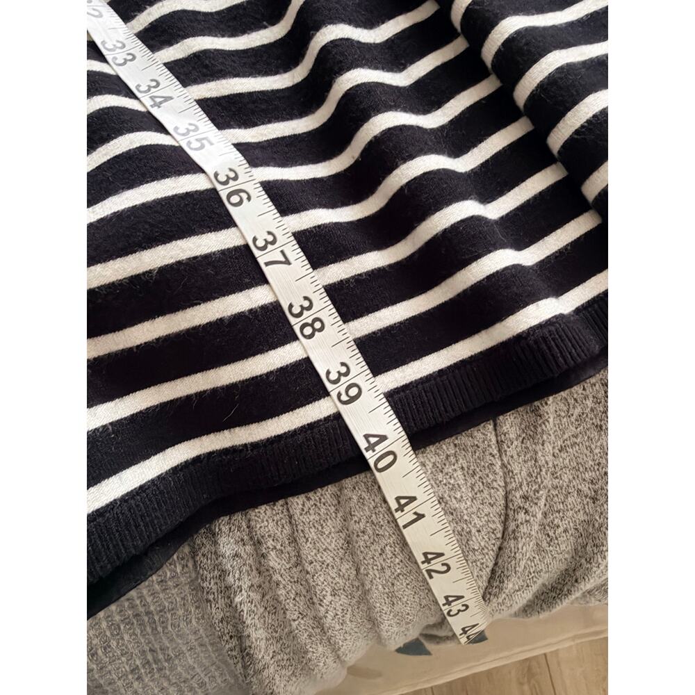 Loft Plus Striped Flare Sweater Dress - Size 14 - Picture 9 of 9
